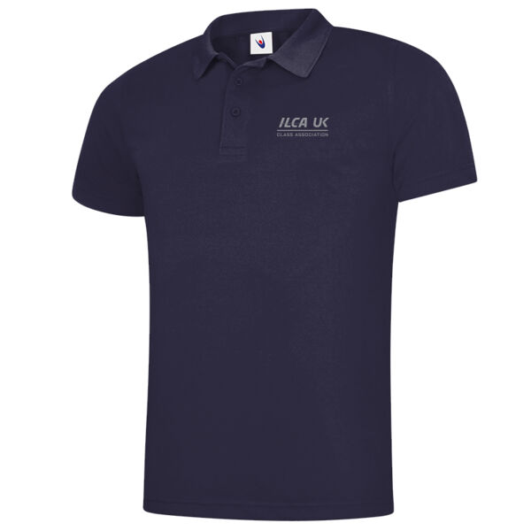 ILCA UK Mens 2025 Nationals Performance Polo  Dark Colours Thumbnail